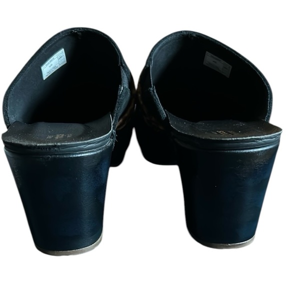 Crocs Sarah Triple Crocs Comfort Suede Clog Mules with Leopard Trim Size 10 - Picture 7 of 11